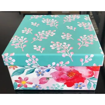 Dárková krabička DÁRKOVÁ KRABIČKA set 3 kusy Floral