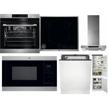 Set domácích spotřebičů AEG BSK792380M + AEG Mastery SenseBoil IAE64413XB + AEG Mastery DBB5660HM + AEG Mastery MSB2547D-M + AEG FSK73607Z + AEG TSC6M181ES