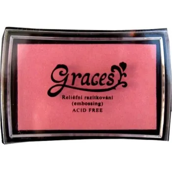 Razítková poduška Creatoys Poduška pro reliéfní razítkování (embossing) - růžová