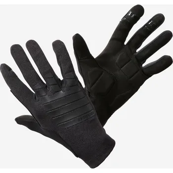 Cyklistické rukavice ROCKRIDER Cyklistické pohodlné rukavice na horské kolo 500 L ČERNÁ