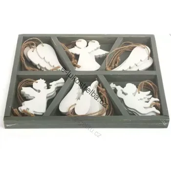 Legler vánoční ozdoby anděl bílá