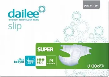 Plena pro dospělé Dailee Slip Premium Super pleny pro dospělé 30 ks M