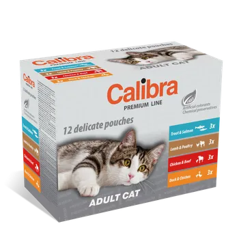 Krmivo pro kočku Calibra Cat kapsa Premium Adult multipack 12x100g (min. odběr 4 ks)