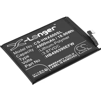 Baterie pro mobilní telefon Baterie Cameron Sino CS-HNX600SL pro Honor X6 4G 2022 - neoriginální