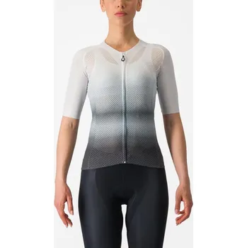 cyklistický dres CASTELLI Cyklistický dres s krátkým rukávem - CLIMBER'S 4.0 W - bílá L
