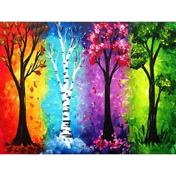 Mozaiková sada HUACAN DIAMOND PAINTING - DIAMANTOVÁ MOZAIKA - STROM 30