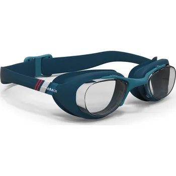 DECATHLON Plavecké brýle Xbase s čirými skly L BÍLÁ|MODRÁ|TYRKYSOVÁ