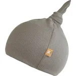 šedo-béžová kojenecká čepička