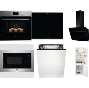 Set domácích spotřebičů ELECTROLUX KODGH70TX + ELECTROLUX LIR60430 + ELECTROLUX LFV316K + ELECTROLUX EMS4253TEX + ELECTROLUX EEA27200L + ELECTROLUX LND5FE18S
