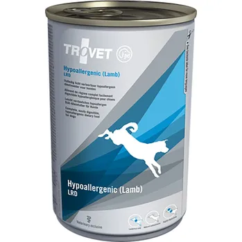 Krmivo pro psa 6x400g Trovet Hypoallergenic s jehněčím LRD
