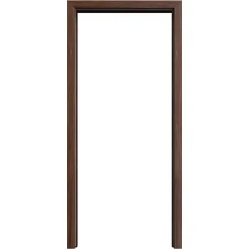 Zárubeň Zárubeň NORMAL pro celoskleněné dveře - DÝHA - Ořech americký Průchozí šířka (cm): 80, Průchozí výška (cm): 210