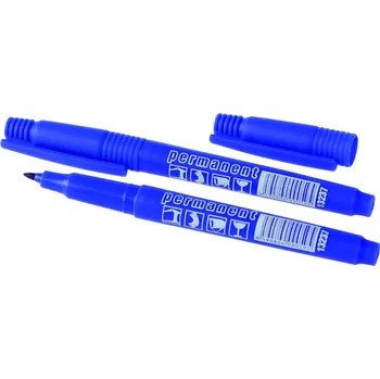 LEVIOR 13237 Značkovač permanentní, lihový, modrý, jemný hrot