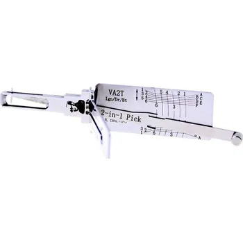 Autoklíč Dekodér-pick Lishi VA2T v.3 2v1 pick + dekodér Citroen, Peugeot, Renault