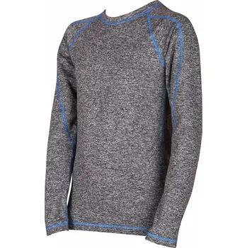 Pláštěnka VoXX funkční prádlo Solid 08 - dětské tričko dlouhý rukáv melé/modrá