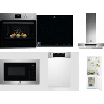 Set domácích spotřebičů ELECTROLUX KODGH70TX + ELECTROLUX LIR60433B + ELECTROLUX LFT426X + ELECTROLUX EMS4253TEX + ELECTROLUX EEM43300IX + ELECTROLUX LND5FE18S