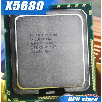 Intel Xeon X5680 CPU processor /3.33GHz /LGA1366/12MB L3 Cache/Six Core/ server CPU