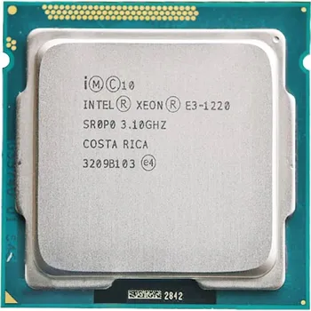 Original INTEL XEON E3-1220 CPU E3 1220 80W Socket 1155 Server CPU(3.1GHz/8M/LGA1155)