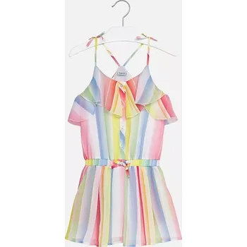 Dívčí mikina Dívčí letní duhový overal Mayoral 6806-4