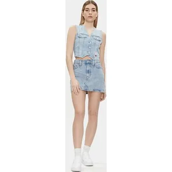 Pánská bunda Tommy Jeans Vesta DW0DW17684 Modrá Regular Fit S