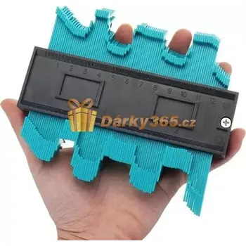 Obrysová šablona na obtisk tvarů