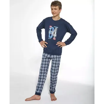 Chlapecké pyžamo Chlapecké pyžamo Cornette Fun&Young Soul Navy velikost 164 (967/38)