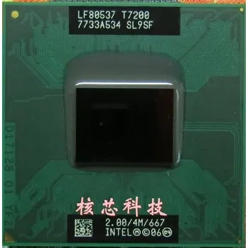 Procesor Procesor Core 2 Duo T7200 2GHz 667MHz 4MB 34W SL9SF