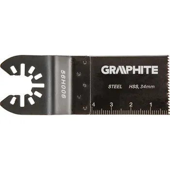 Pilový plátek GRAPHITE List pilový na kov 34mm oscilační, 56H006