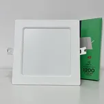 V-TAC Zápustný LED panel 12W čtverec Neutrální bílá 4000 - 4500K