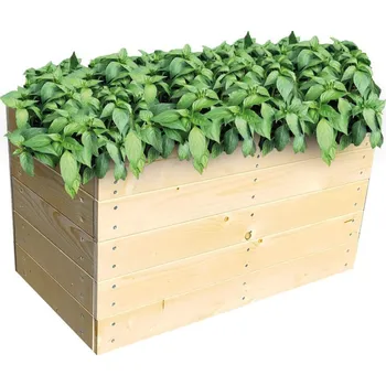 Vyvýšený záhon dřevo Rozměr záhonu: 90x92cm | výška 50cm
