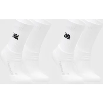 Pánské ponožky TARMAK Dětské basketbalové ponožky NBA SO900 (2 páry) 35/38 BÍLÁ
