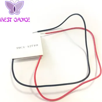 Chladič motoru TEC1-12710 DC12V 10A termoelektrický chladič peltier 40 * 40 * 3.2MM TEC1 12710