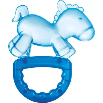 Canpol babies Chladící kousátko s chrastítkem koník modrá (74018blue)