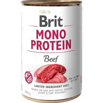 Krmivo pro psa Brit Dog konz Mono Protein Beef 400g (min. odběr 6 ks)
