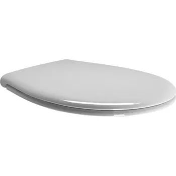 Koupelnové sedátko CLASSIC WC sedátko, bílá/chrom