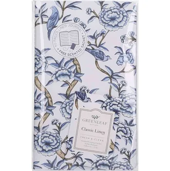 Osvěžovač vzduchu Greenleaf Zápisník s vonným sáčkem Classic Linen 21x13 cm