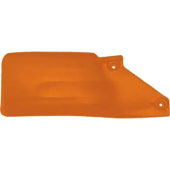 RACETECH kryt zadního tlumiče KTM SX/SXF 125-525 07-15, EXC/EXCF 125-530 08-16, barva oranžová (KT04064001)