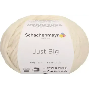 Příze Schachenmayr Just Big 2 Natur (Objemová příze Just Big 2 Přírodní 100g)