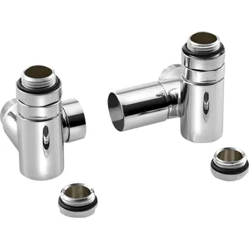 Vodovodní baterie CORNER COMBI SIMPLY připojovací sada ventilů triaxiální, pravé provedení, chrom