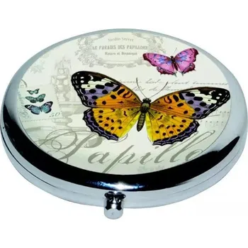 Easy Life Kapesní zrcátko s motýlem