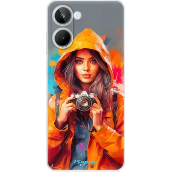 Pouzdro na mobilní telefon Odolné silikonové pouzdro iSaprio - Girl with Camera - Realme 10