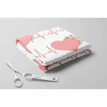 Softshell zimní, EKG s květy Barva: Bílá