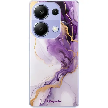Odolné silikonové pouzdro iSaprio - Purple Gold Marble - Xiaomi Redmi Note 13 Pro