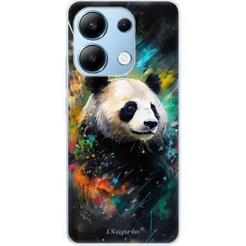 Pouzdro na mobilní telefon Odolné silikonové pouzdro iSaprio - Abstract Panda - Xiaomi Redmi Note 13