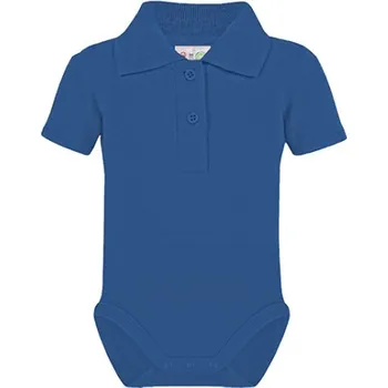 Kojenecký body Link Kids Wear Dětské body s límečkem X947 Deep Royal 74-80