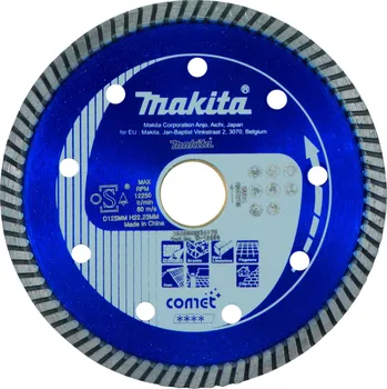 Řezný kotouč MAKITA Kotouč řezný diamantový Comet Turbo 125x22.23mm