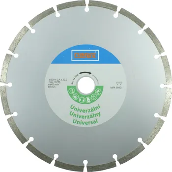 Řezný kotouč NAREX Dia 230 Universal - Diamantový řezný kotouč - universal sintrovaný