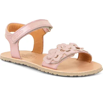 Chlapecké sandály Froddo Barefoot dívčí sandálky BF Flexy Flowers G3150265-5 Pink Shine Velikost: 29