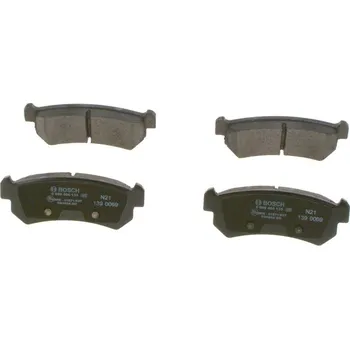 Brzdová destička Sada brzdových destiček, kotoučová brzda BOSCH 0 986 494 133