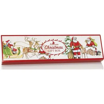 Koupelová pěna Florinda Vánoční dárková kazeta s mýdly 25 g Limone 4x25 g