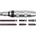 YATO Šroubovák úderový kovový s příslušenstvím 7 ks box kovový